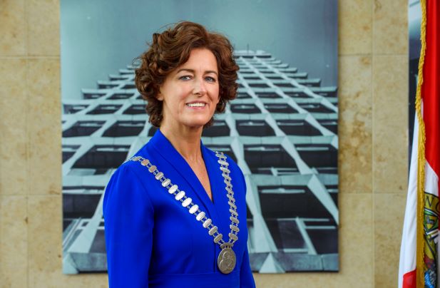A Portrait of the Mayor of the County of Cork, Councillor. Gillian Coughlan