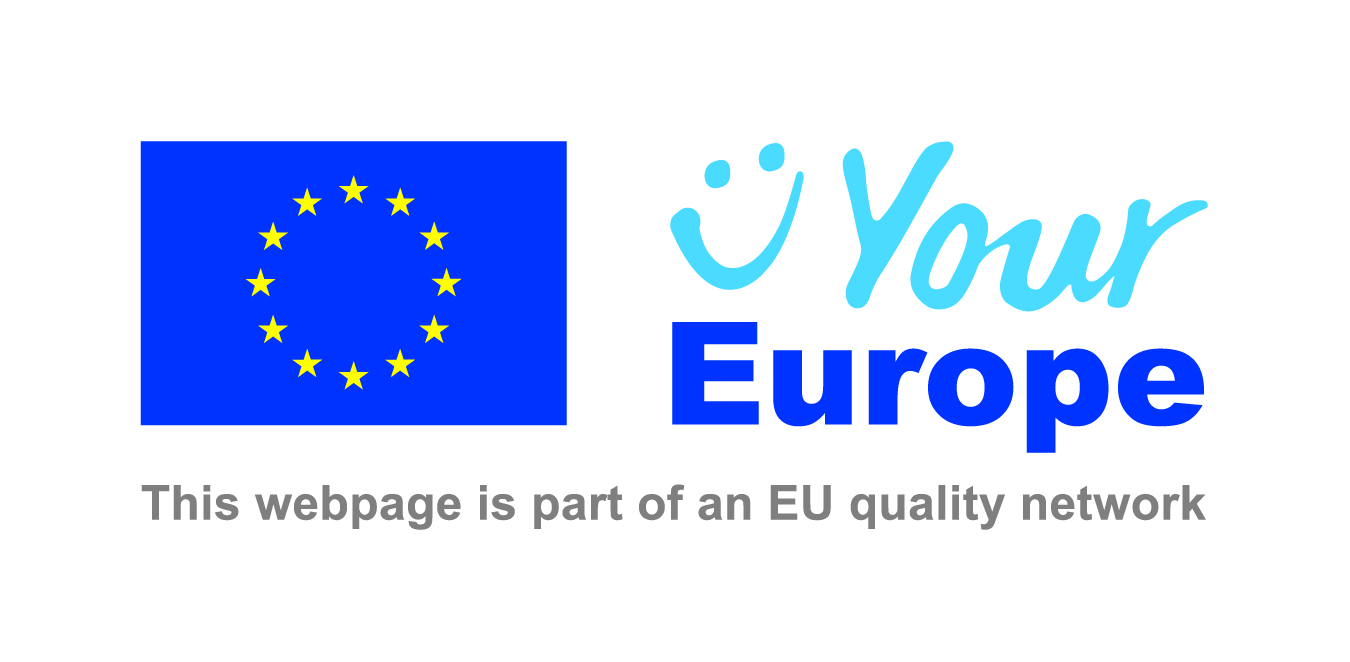 Your Europe Logo - This webpage is part of an EU Quality network