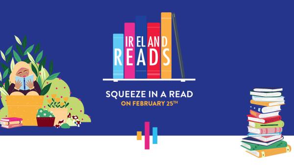 a graphic for Ireland Reads 2023