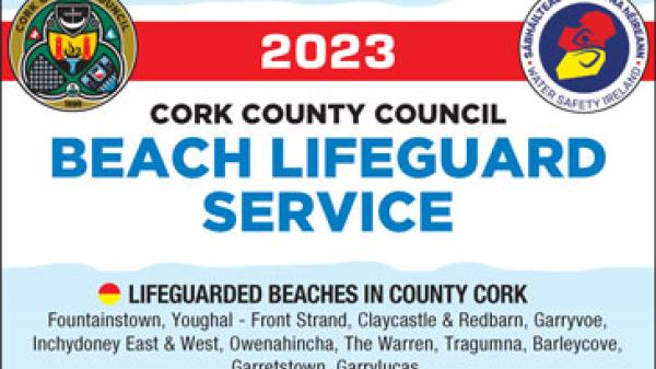 Cork County Council Beach Lifeguard Team take up duty for 2023 Bathing Season New Article Home