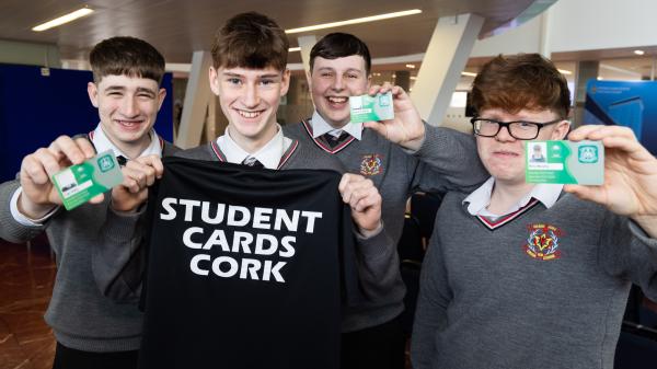 students from Colaiste Muire, Cobh won 2nd place in the Senior Category.  The winning students were Ben Hamilton, Billy Murphy, Callum Gormley Barrett and Adam O' Leary