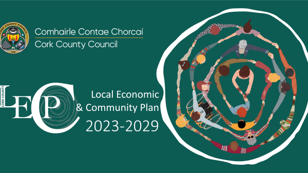 Cork County Council Local Economic & Community Plan 2023 - 2029 graphic