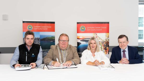 Contract Signed for €1.35 million for Roads and Services Upgrade Works at Graball Bay.
