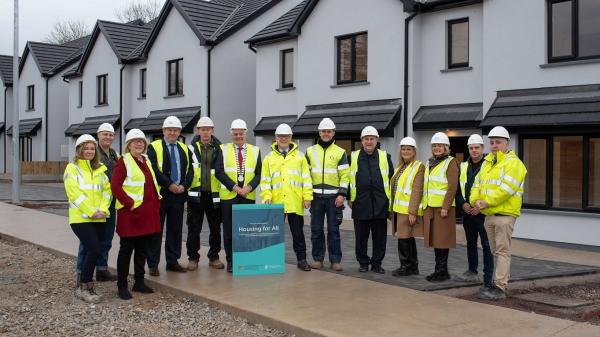 Mayor Visits Five Social and Affordable Housing Developments in North Cork
