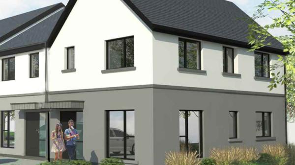 A image of a new house