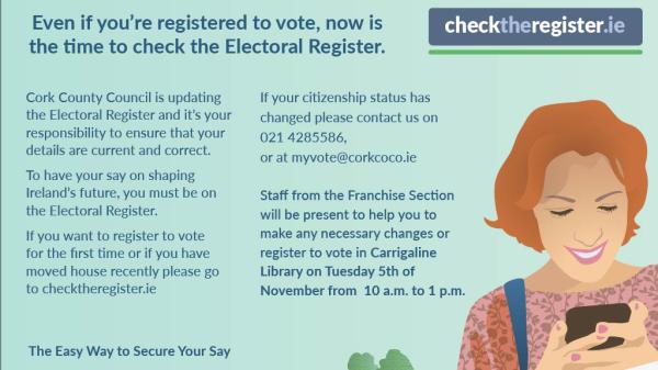 Check the Register Clinic Carrigaline Poster Poster