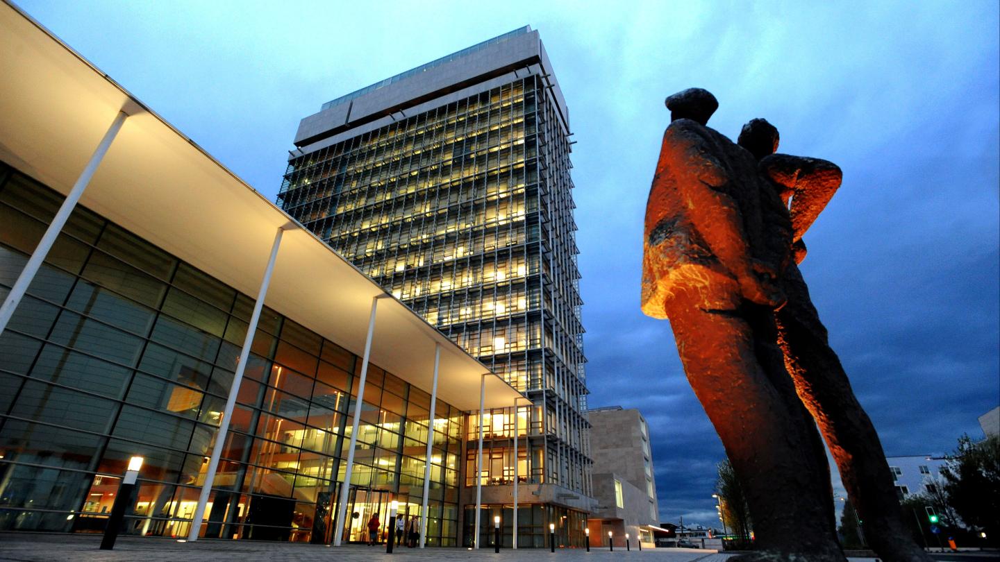 County Hall at Night