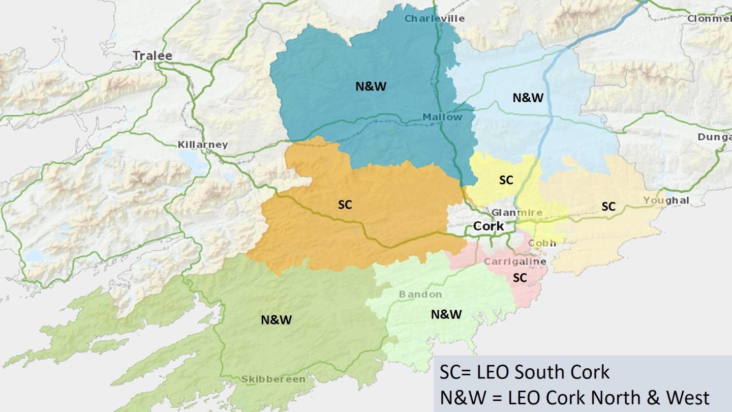 Map of The LEO Locations