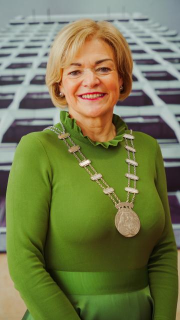 Portrait of a Woman in Deputy Mayoral Chains