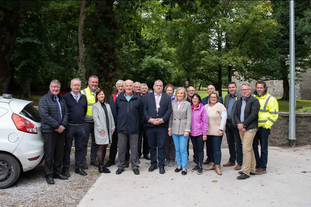 A group of people posing for a photo