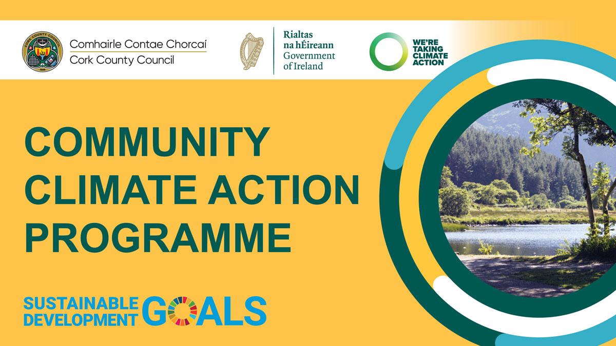 COMMUNITY CLIMATE ACTION PROGRAMME (CCAP) Banner with logo and text